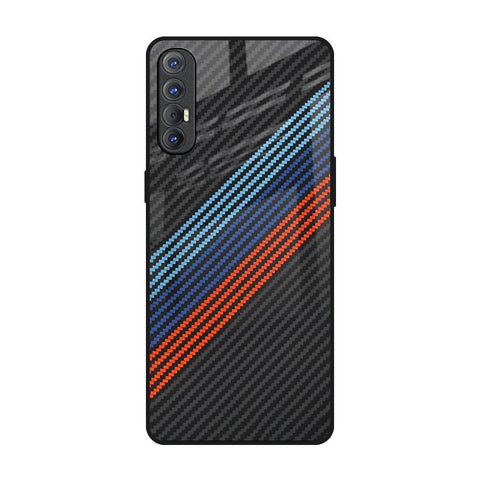 Carbon Inspired Glossy Case for Oppo Reno 3 Pro