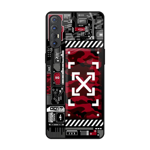 Technology Art Glossy Case for Oppo Reno 3 Pro