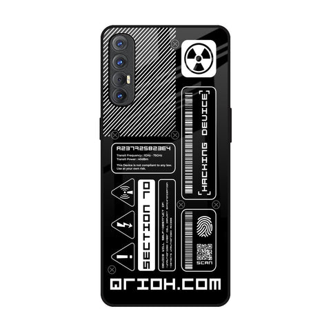Futuristic Art Glossy Case for Oppo Reno 3 Pro