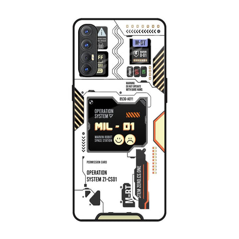 Tech Display Glossy Case for Oppo Reno 3 Pro
