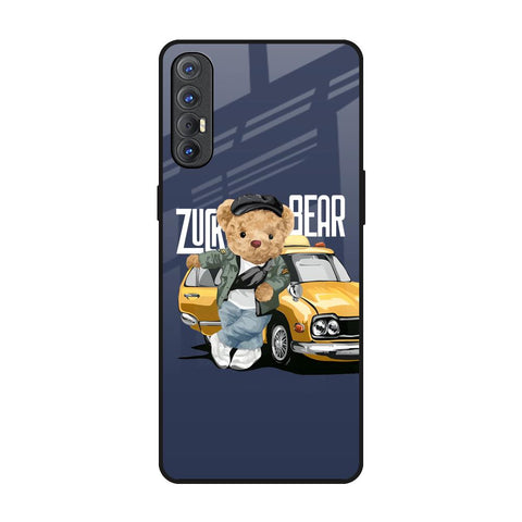 Adventurous Bear Glossy Case for Oppo Reno 3 Pro