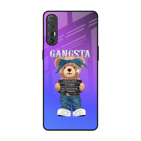Gangsta Bear Glossy Case for Oppo Reno 3 Pro