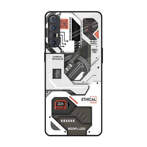 Explore Circuit Glossy Case for Oppo Reno 3 Pro