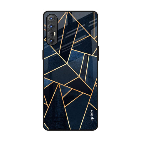 Abstract Tiles Glossy Case for Oppo Reno 3 Pro