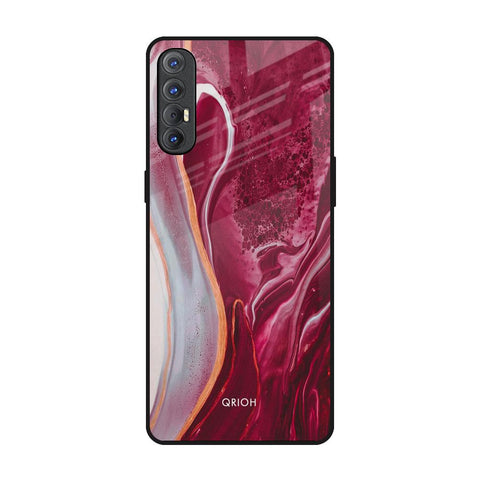 Crimson Ruby Glossy Case for Oppo Reno 3 Pro