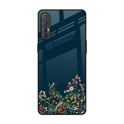 Small Garden Glossy Case For Oppo Reno 3 Pro