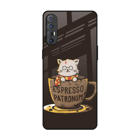 Tea With Kitty Glossy Case For Oppo Reno 3 Pro
