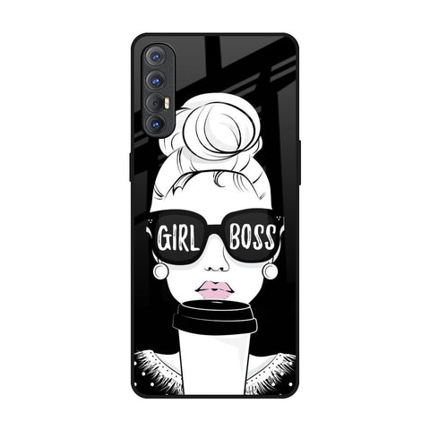 Girl Boss Glossy Case For Oppo Reno 3 Pro