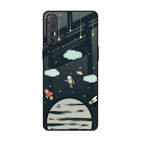 Astronaut Dream Glossy Case For Oppo Reno 3 Pro