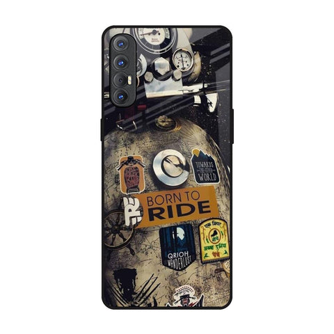Ride Mode On Glossy Case for Oppo Reno 3 Pro