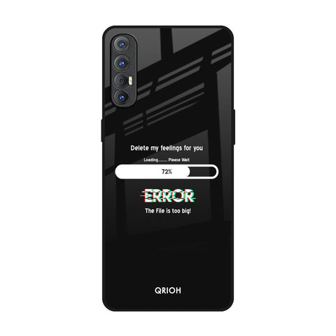 Error Glossy Case for Oppo Reno 3 Pro