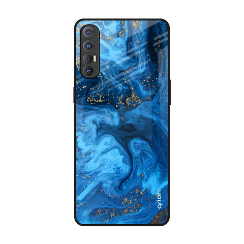 Gold Sprinkle Glossy Case for Oppo Reno 3 Pro