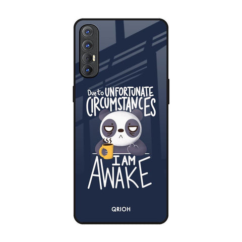 Struggling Panda Glossy Case for Oppo Reno 3 Pro