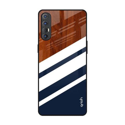 Bold Stripes Glossy Case for Oppo Reno 3 Pro
