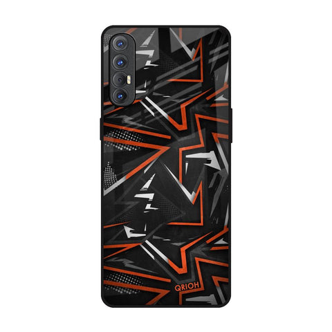 Vector Art Glossy Case for Oppo Reno 3 Pro