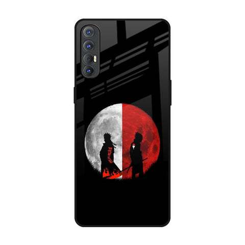 Anime Red Moon Glossy Case for Oppo Reno 3 Pro