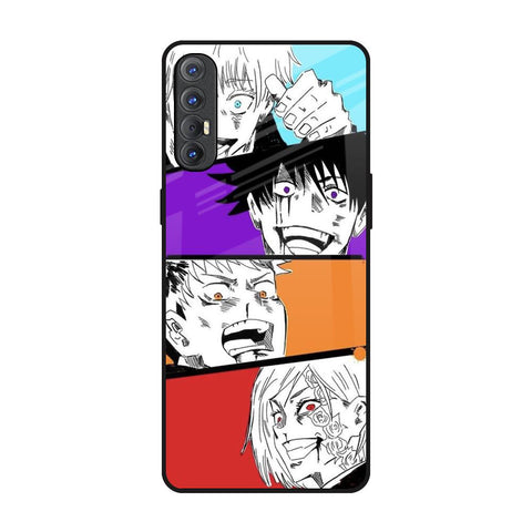 Anime Sketch Glossy Case for Oppo Reno 3 Pro