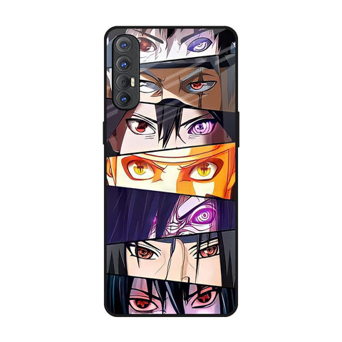 Anime Eyes Glossy Case for Oppo Reno 3 Pro