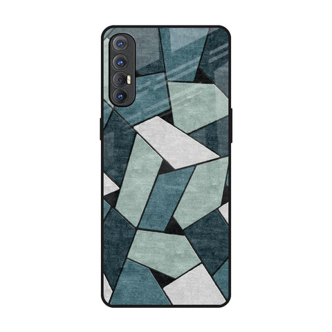 Abstact Tiles Glossy Case for Oppo Reno 3 Pro