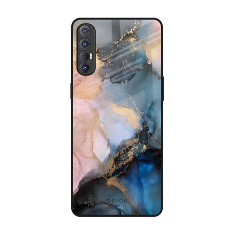 Marble Ink Abstract Glossy Case for Oppo Reno 3 Pro