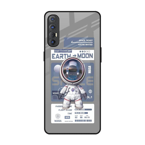 Space Flight Pass Glossy Case for Oppo Reno 3 Pro