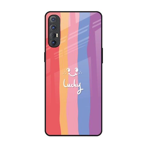 Lucky Abstract Glossy Case for Oppo Reno 3 Pro