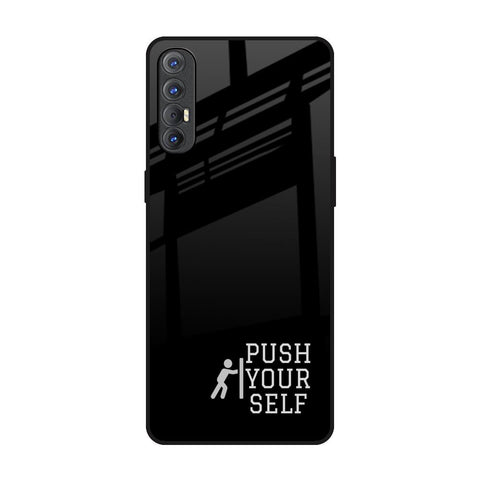 Push Your Self Glossy Case for Oppo Reno 3 Pro