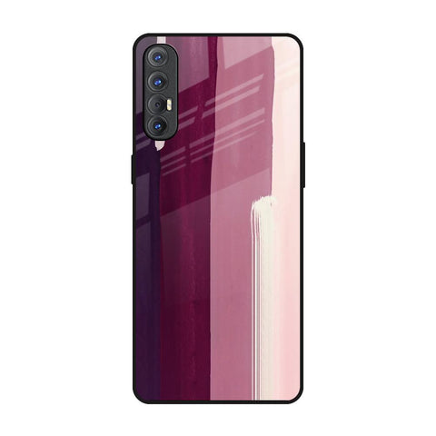 Brush Stroke Art Glossy Case for Oppo Reno 3 Pro