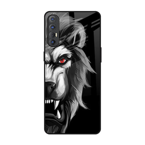 Wild Lion Glossy Case for Oppo Reno 3 Pro