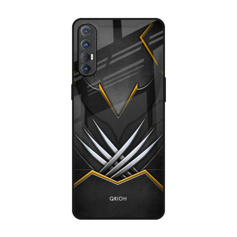 Black Warrior Glossy Case for Oppo Reno 3 Pro