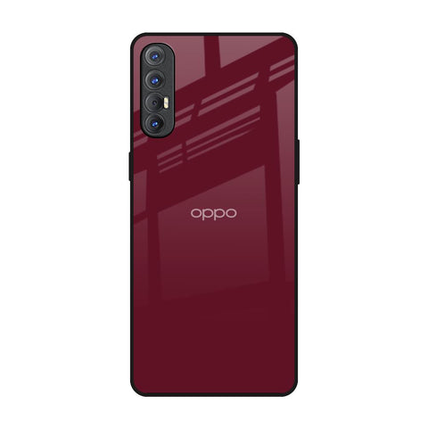 Classic Burgundy Glossy Case for Oppo Reno 3 Pro