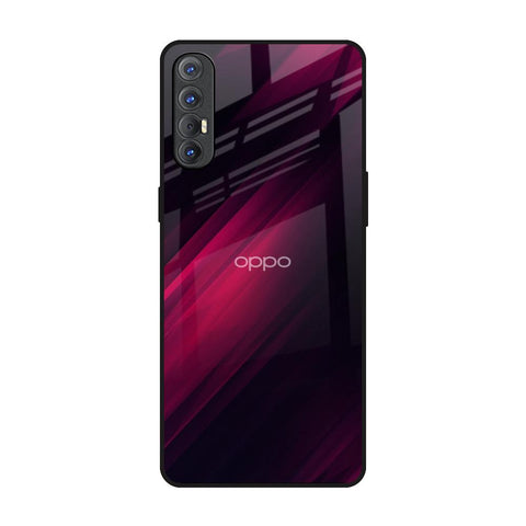 Razor Black Glossy Case for Oppo Reno 3 Pro