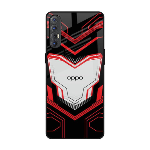 Quantum Suit Glossy Case For Oppo Reno 3 Pro