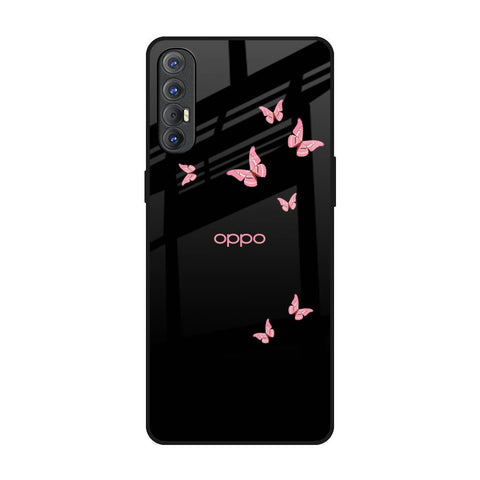 Fly Butterfly Glossy Case for Oppo Reno 3 Pro