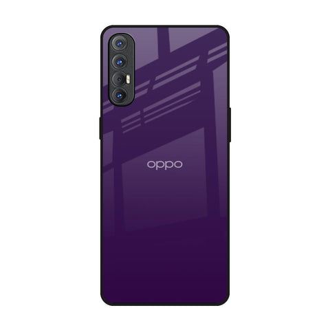 Dark Purple Glossy Case for Oppo Reno 3 Pro
