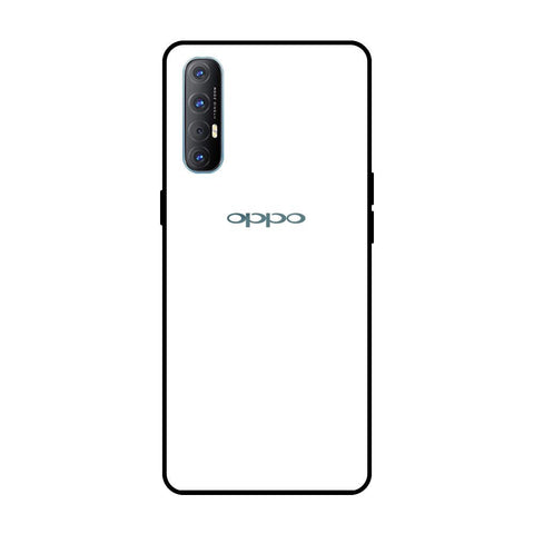 Arctic White Glossy Case for Oppo Reno 3 Pro