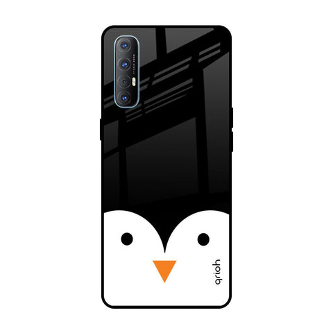 Cute Penguin Glossy Case for Oppo Reno 3 Pro