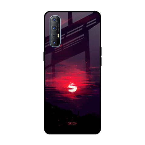 Morning Red Sky Glossy Case For Oppo Reno 3 Pro