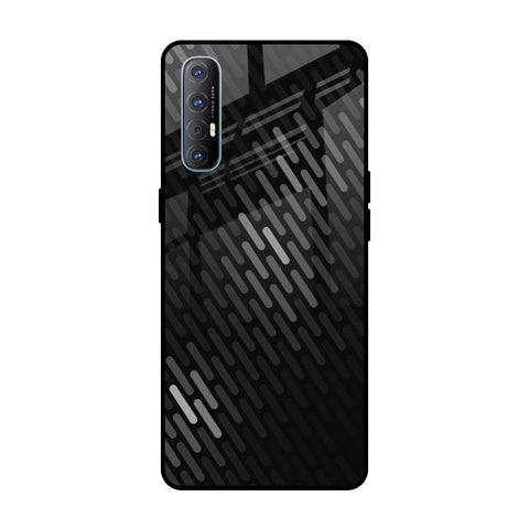 Dark Abstract Pattern Glossy Case For Oppo Reno 3 Pro