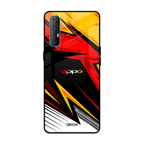 Race Jersey Pattern Glossy Case For Oppo Reno 3 Pro