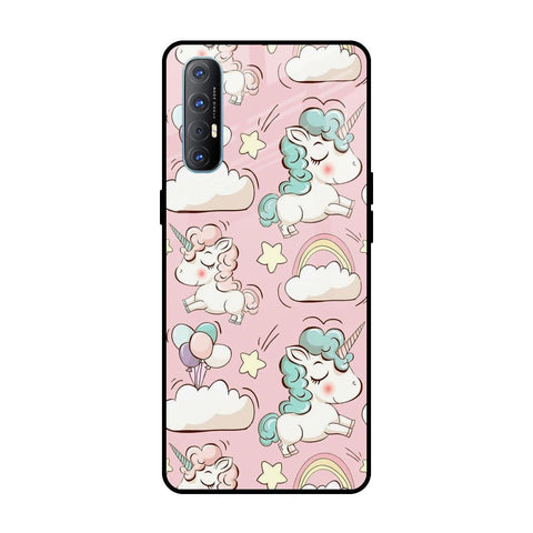 Balloon Unicorn Glossy case for Oppo Reno 3 Pro
