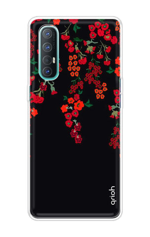 Floral Deco Soft Cover For Oppo Reno 3 Pro