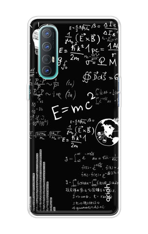 Equation Doodle Soft Cover for Oppo Reno 3 Pro