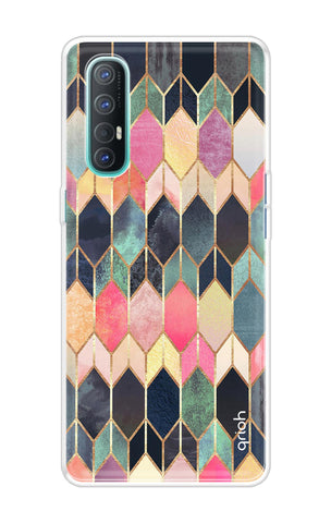 Shimmery Pattern Soft Cover for Oppo Reno 3 Pro