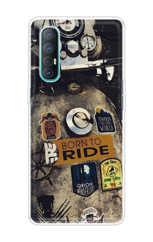 Ride Mode On Soft Cover for Oppo Reno 3 Pro