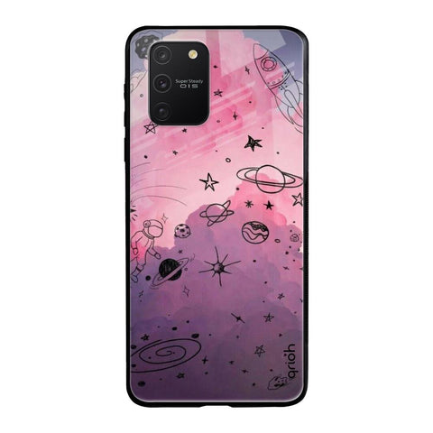 Space Doodles Glossy Case for Samsung Galaxy S10 lite