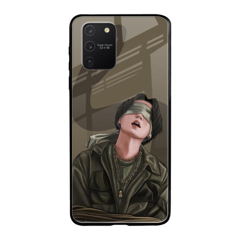 Blind Fold Glossy Case for Samsung Galaxy S10 lite