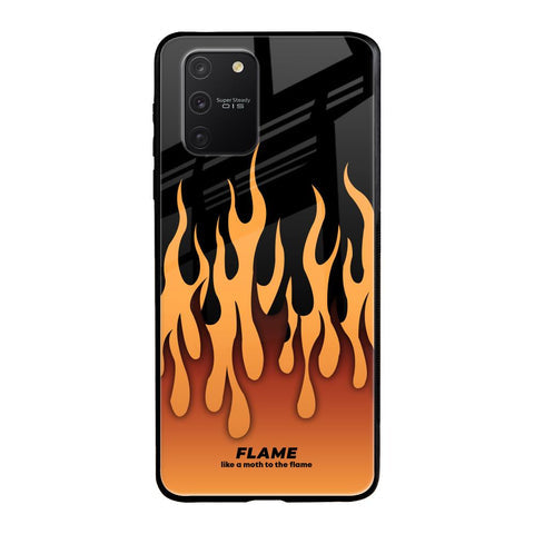 Fire Flame Glossy Case for Samsung Galaxy S10 lite