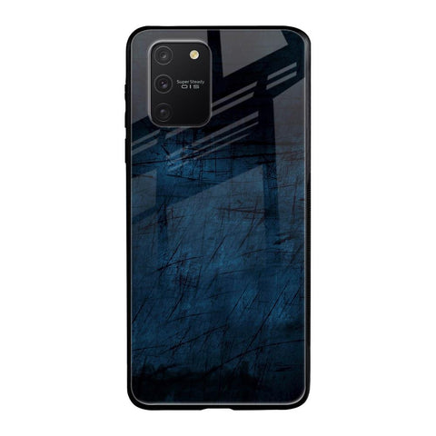 Dark Blue Grunge Glossy Case for Samsung Galaxy S10 lite