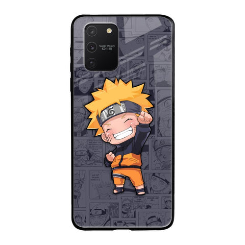 Orange Chubby Glossy Case for Samsung Galaxy S10 lite